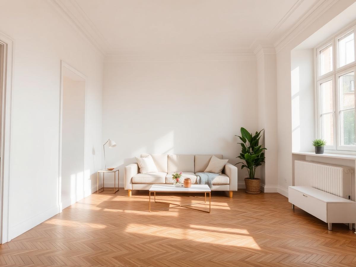 Frisch renovierte Berliner Altbauwohnung